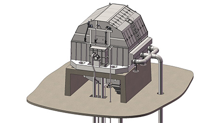 Disc Filter for White Water Recovery